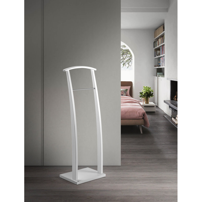 Garrin Valet Stand, White