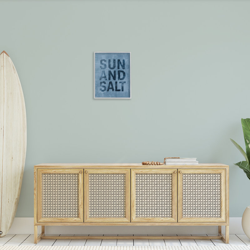 "Sun & Salt", art mural sur toile par Victoria Barnes, Estampe numérique Farmhouse, H 20 po x l 16 po