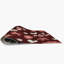 Tapis rose / rouge tissé à la machine Dystiny-1033661693
