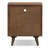 Cura American Black Walnut Wood Nightstand