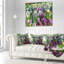 Spring Flowers in Keukenhof Park - Floral Printed Pillow-29598814-29598818