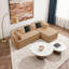 Canapé en velours modulaire Cloud-Like Teddy-1089400492