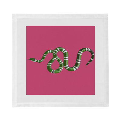 Serpent Cotton Sateen Dinner Napkins