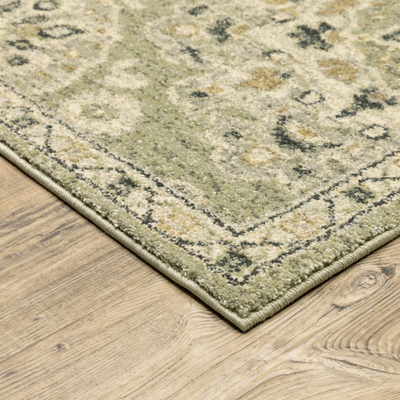 Caryll Floral Rug, Rectangle 6'7" x 9'6"
