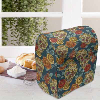East Urban Home Blue/Red Stand Mixer Cover -  699D937558CB4126A9D070AA80A93E46