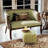 Due Cigno Upholstered Settee