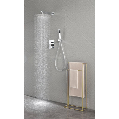 12" Rain Shower Head Systems Wall Mounted Shower