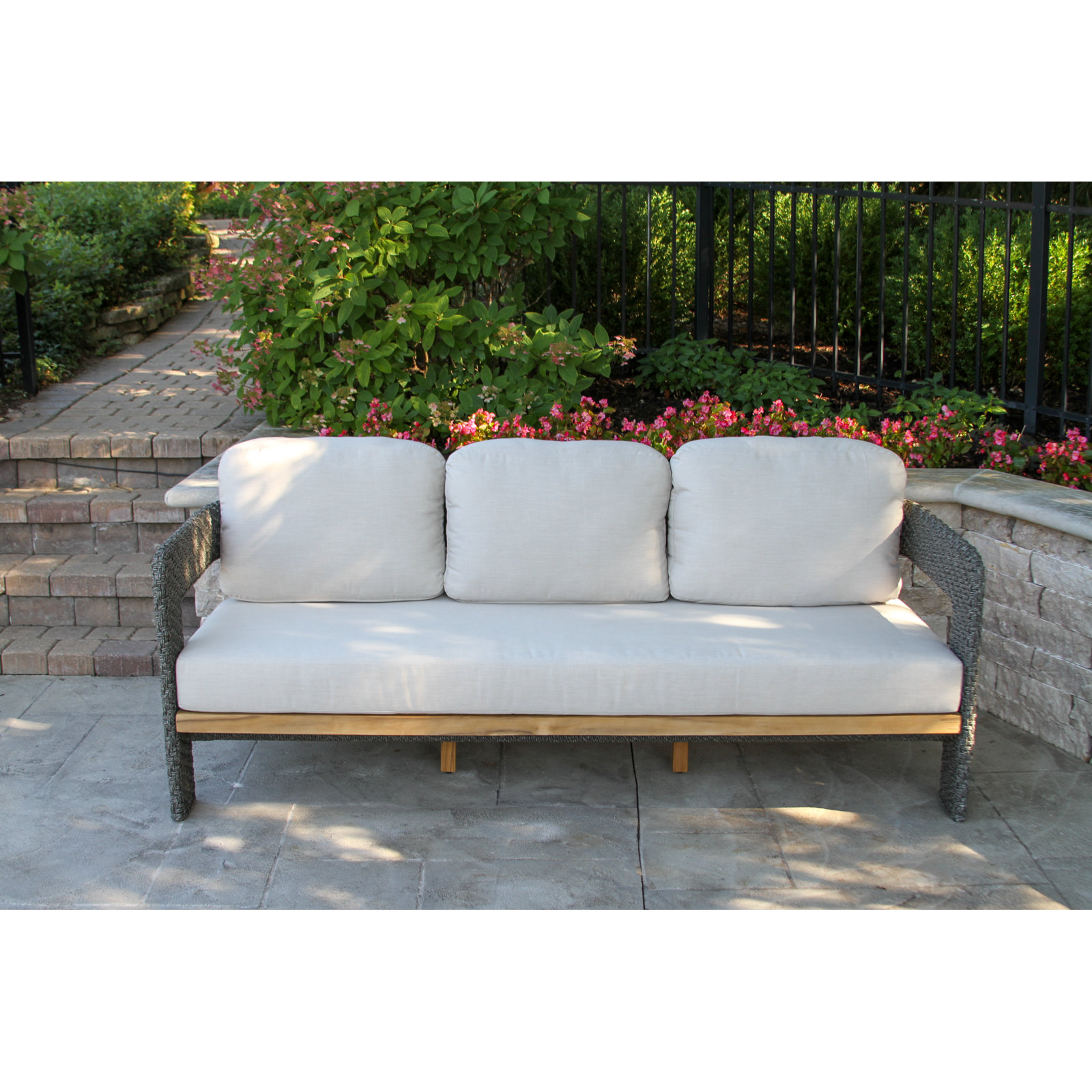 Estate 80" Teak Patio Sofa