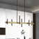 Arkeem 6 - Light Dimmable Linear Chandelier