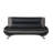 Lefter 78" Modern & Contemporary Faux Leather Sofa - Faux Leather Sofa, Reversible Cushions, Round Arms Style  -2088048865