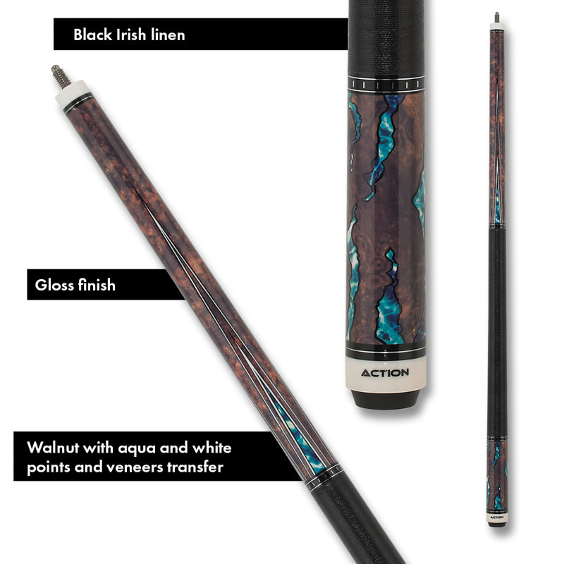 4'11" Exotic Pool Cues, 19 oz.