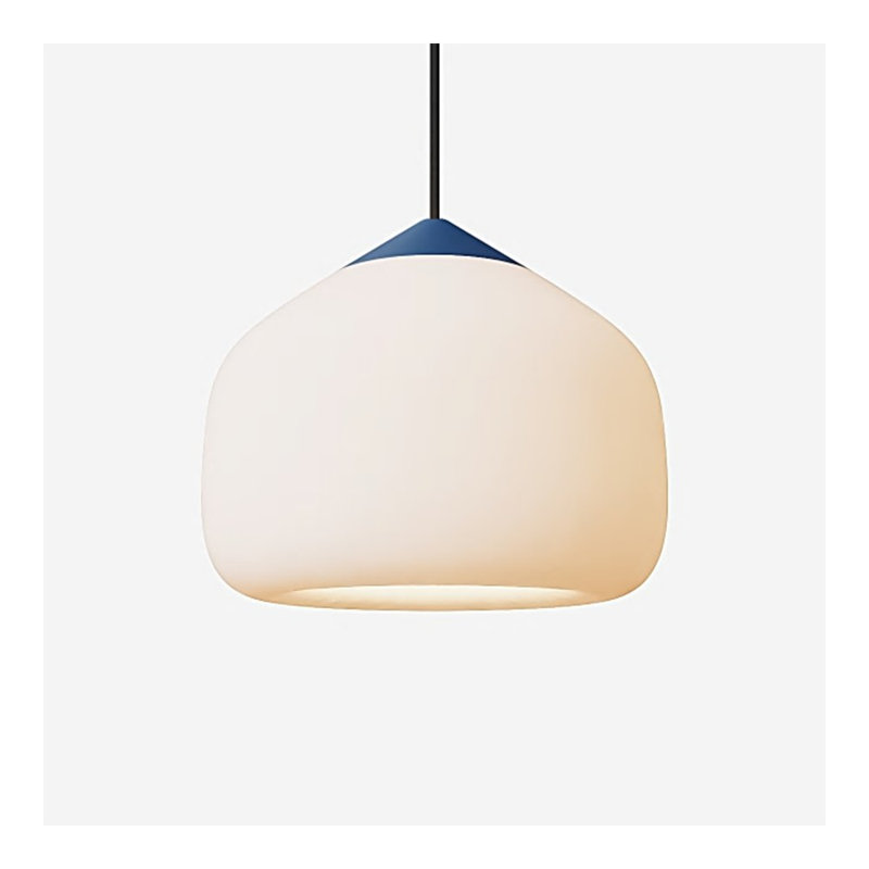 Goby Pendant Light, Midnight, 12.25'' H x 10'' W x 10'' D, Black
