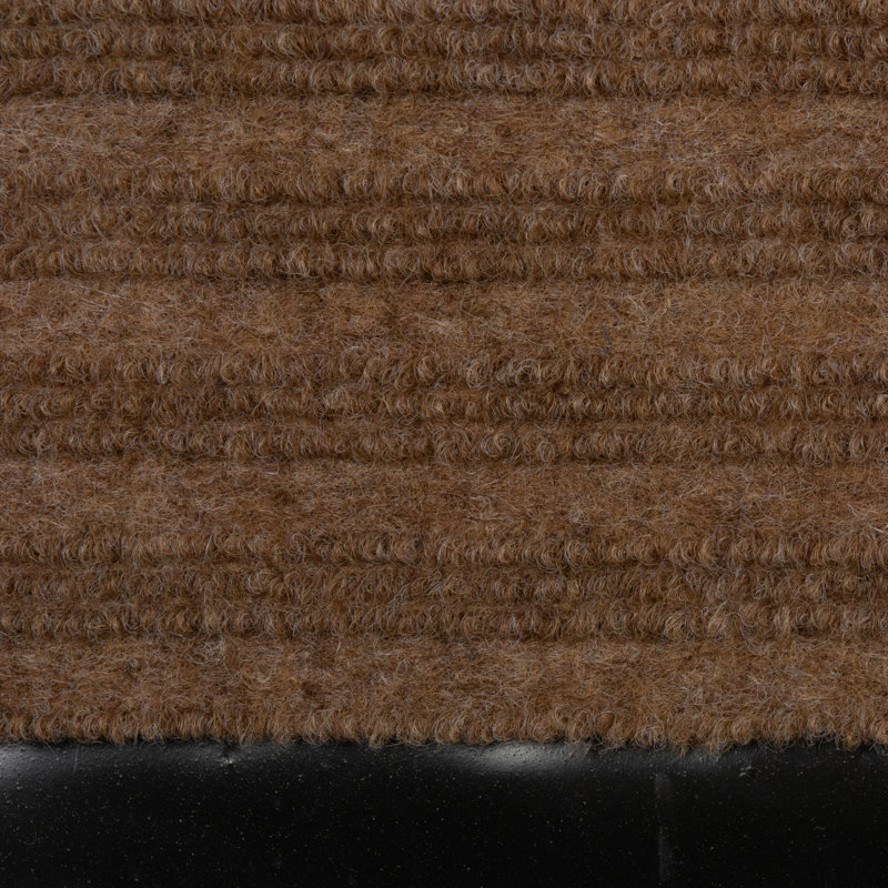 Tapis de cuisine Atzired, Rectangle 2 pi 6 po x 4 po, Brun