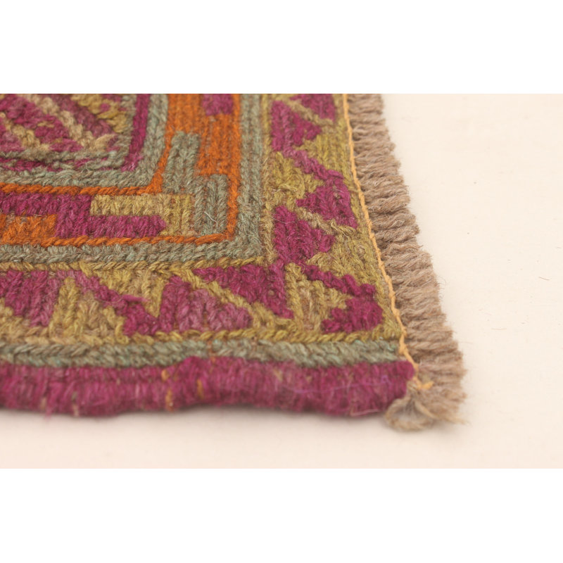 Tapis unique en laine noué à la main 4 pi 8 po x 6 pi 2 po nouvel âge Johathon