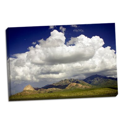 Santa Rita Mountains in August' Photographic Print on Wrapped Canvas -  Millwood Pines, 755386EC18374FAD9381512E575A8BFB