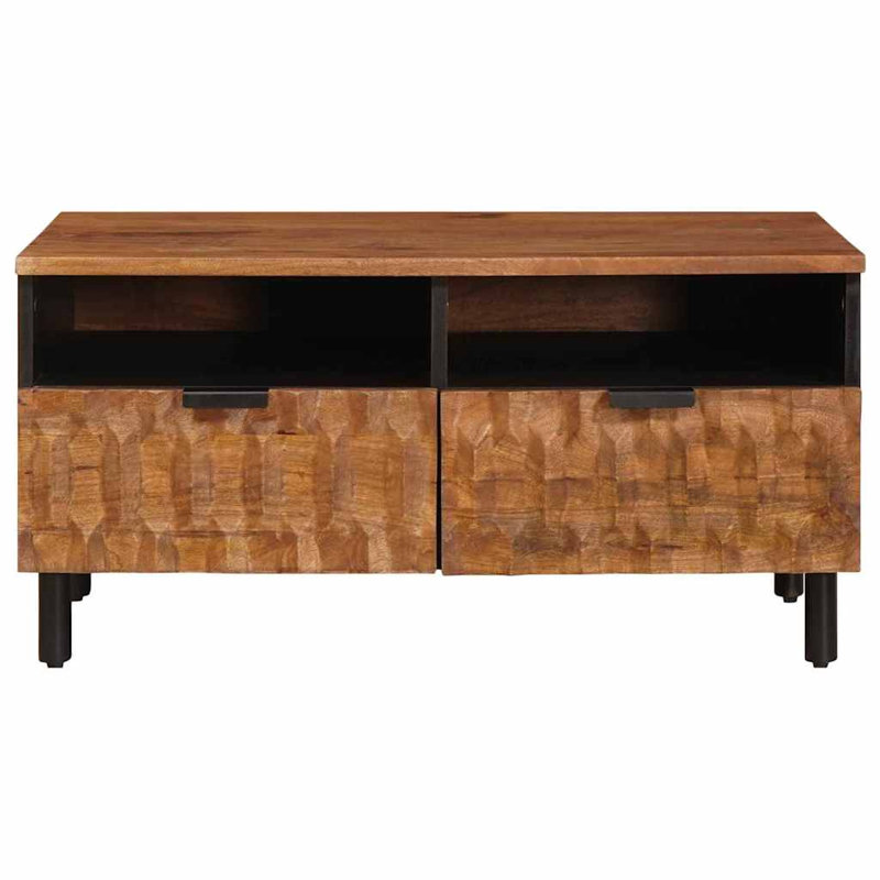Coffee Table with Storage, Brown