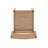 Outdoor 6-person Solid Wood Round Table And Dinning Chair Set