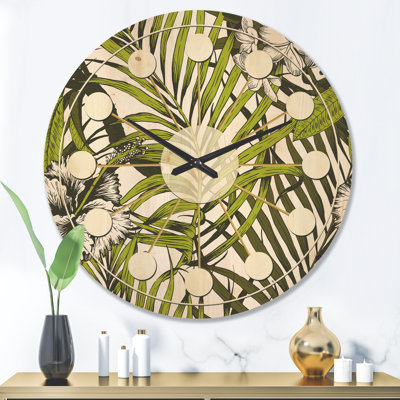 Solid Wood Wall Clock