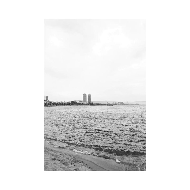 Barcelona Coast II by Bethany Young - Print on Canvas, 66.04cm H x 45.72cm W x 1.91cm D, Wrapped Canvas