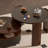 Retro color-blocking design coffee table set-809629286-809629273