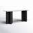 72'' Marble Top Console Table