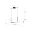 Vesper 1 - Light LED Pendant-777862045-777862044