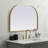 Sabine Metal Wide Arch Wall Mirror-87050929-87050941