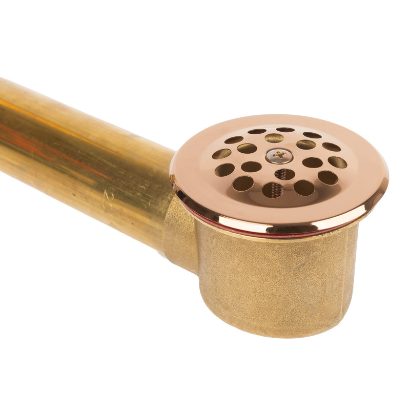 Drain de baignoire Trip Lever, Or rose
