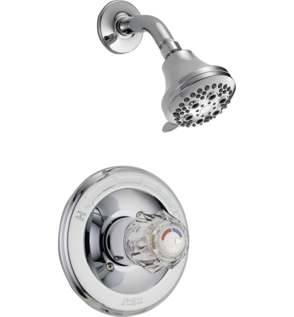 Vero Volume Control Shower Faucet Trim with Lever Handles and TempAssure Delta 