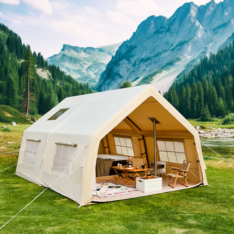 EROMMY 5 Person Tent, Beige