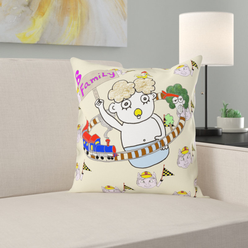 Clement Square Throw Cushion, 44 x 44cm