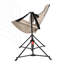 Aluminum Alloy Adjustable Back Swinging Chair (2pcs)