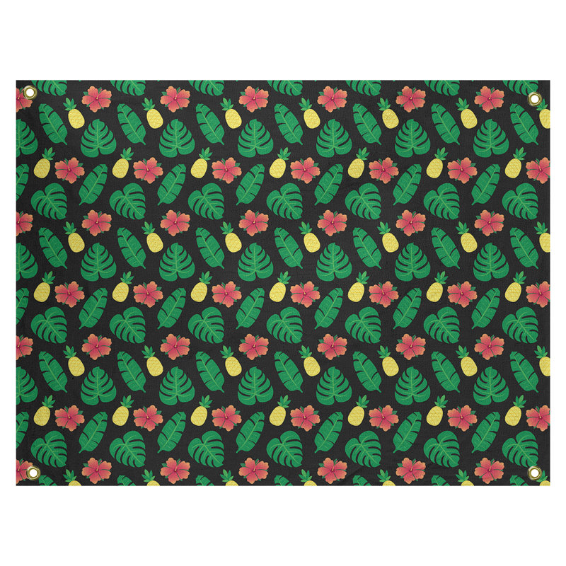 Kitterman Polyester Tapestry, Indoor, 54" H x 63.5" W