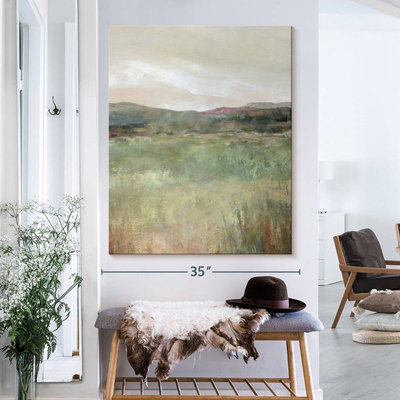 Blooming Grasslands, 40" H x 32" W