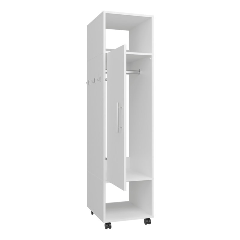 Garde-robe Boston, chambre à coucher, Blanc