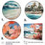Tropical Beach Escape 4 - art mural bord de mer tropical-67832710-67832715