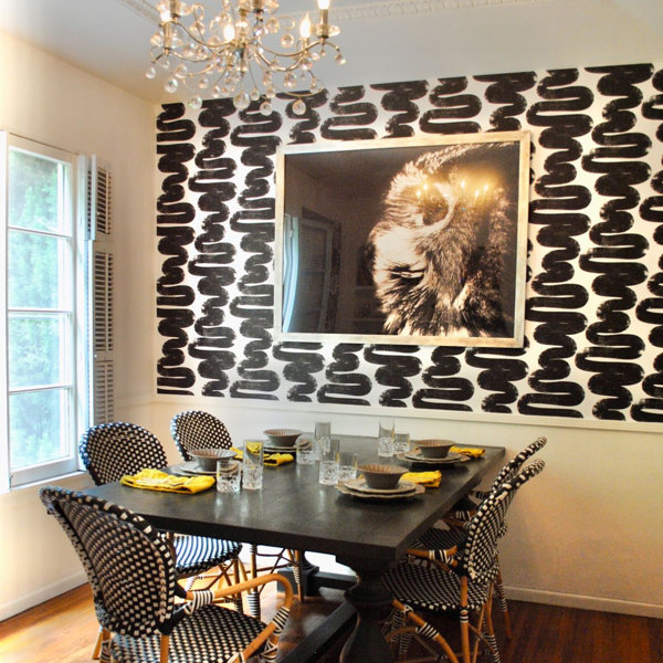 Wiggle Room Peel and Stick Wallpaper By Bobby Berk