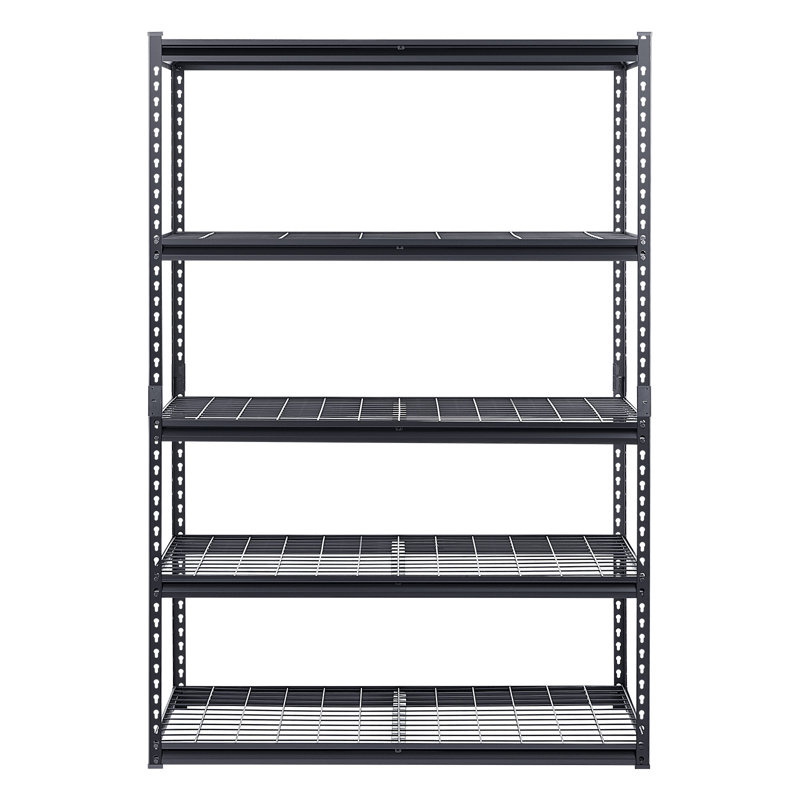 Étagères de rangement Étagères de garage robustes réglables à 5 niveaux, H 72 po x l 48 po x P 24 po