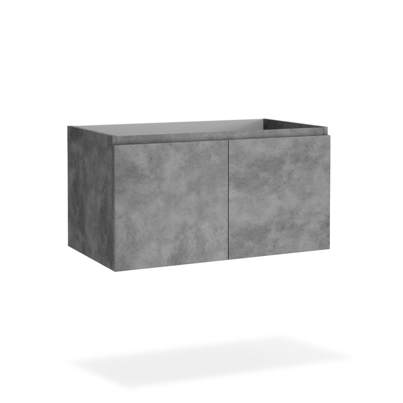 Base de meuble-lavabo mural simple 36 po Malibu