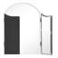 Corrales Arch Freestanding Vanity Mirror