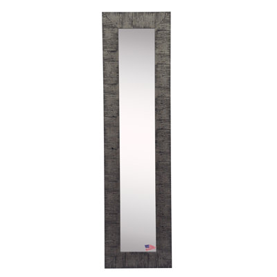 Motley Solid Wood Flat Wall Mirror