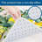 Yellow Mason Jar Lemon Kitchen Mats,2 Pack,For Kitchen & Entryway