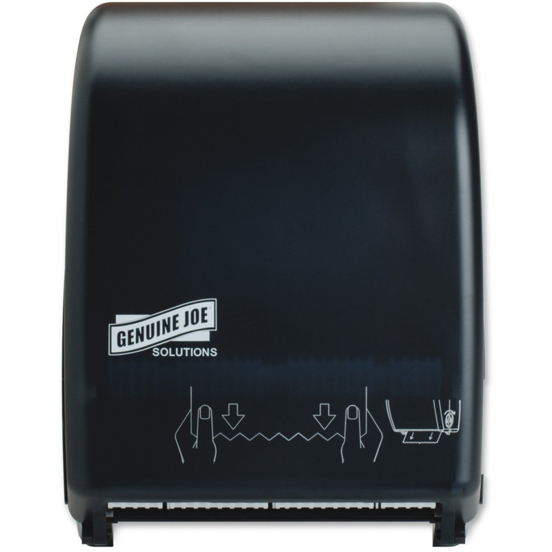 Distributeur de papier essuie-tout rigide