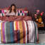 Purple/Brown/Gray Satin 200 TC-75314771