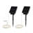 Pure Garden Solar-Powered Fairy Lights, Warm White-2025245790