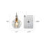Mini-luminaire suspendu en verre texturé à 1 lumière Emanoila