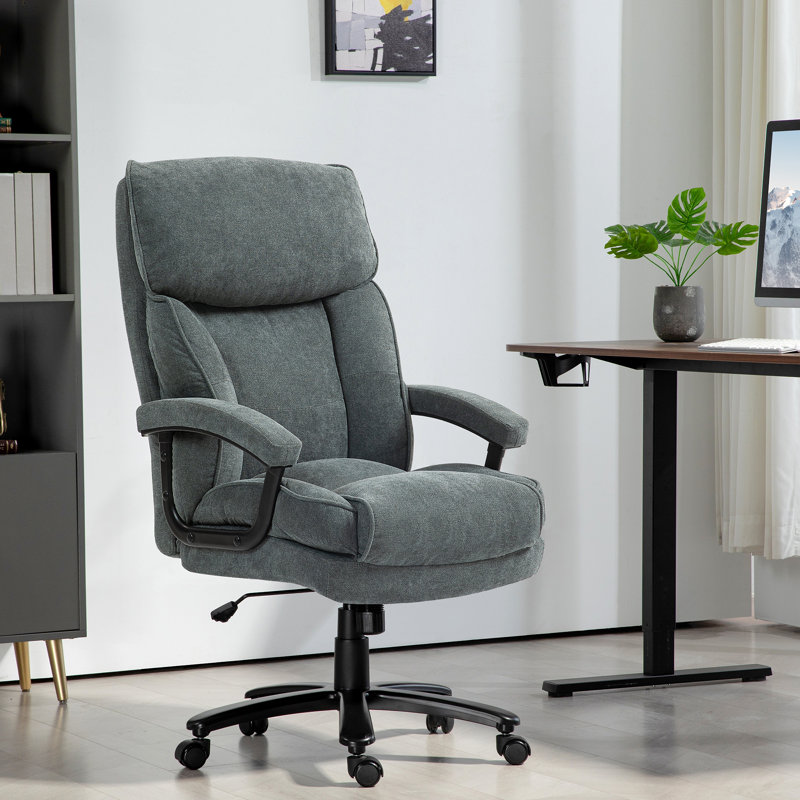 Chaise de bureau grande et grande HOMcom