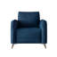 Chaise en velours Belmont-120132871