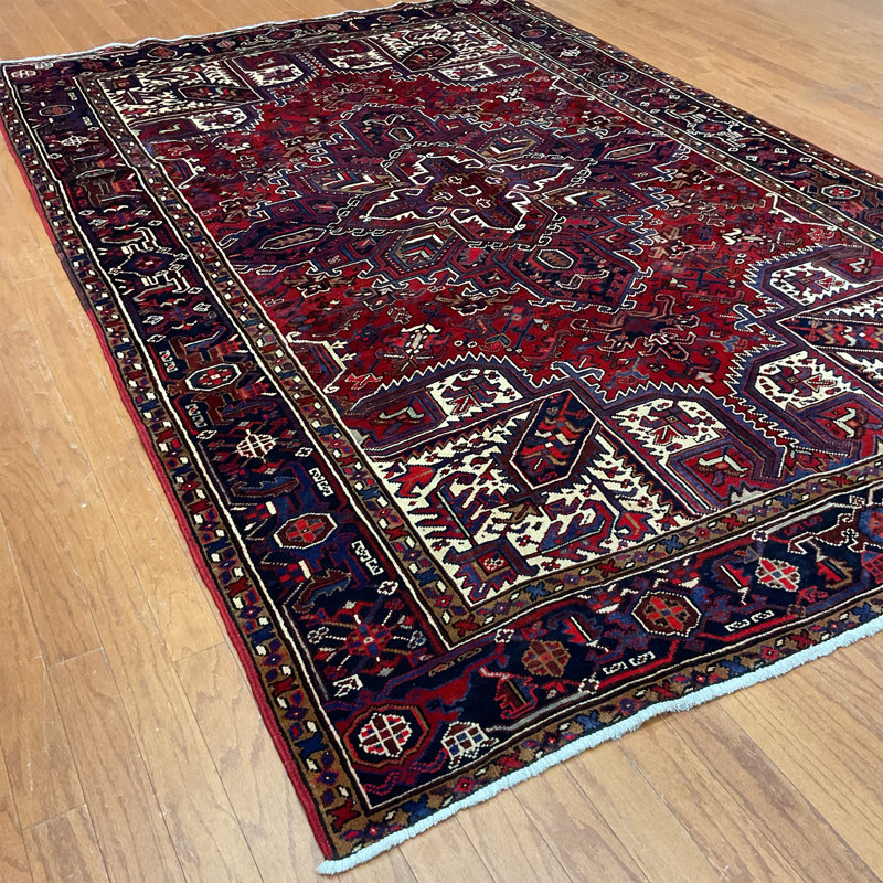 HERAT ORIENTAL Handmade Heriz Wool Rug