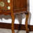 Elegant Two-Door Cabinet with Brass Accents